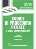 Codice di procedura penale e leggi complementari