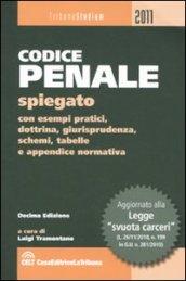 Codice penale spiegato con esempi pratici, dottrina, giurisprudenza, schemi, tabelle e appendice normativa