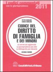 CODICE DEL DIRITTO DI FAMIGLIA E DEI MIN