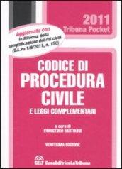 Codice di procedura civile e le leggi complementari