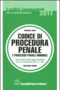 Codice di procedura penale e processo penale minorile