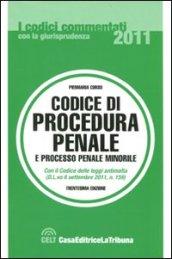 Codice di procedura penale e processo penale minorile