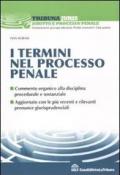 I termini nel processo penale