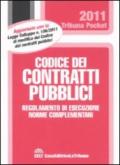 Codice dei contratti pubblici e regolamento di esecuzione