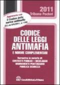 Codice delle leggi antimafia e norme complementari