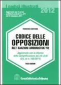 Codice delle opposizioni alle sanzioni amministrative