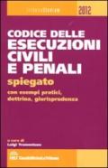 Codice delle esecuzioni civili e penali spiegato (Tribuna studium)