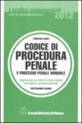 Codice di procedura penale e processo penale minorile