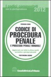 Codice di procedura penale e processo penale minorile