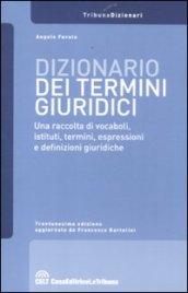 Dizionario dei termini giuridici