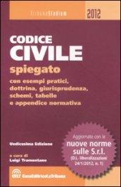 Codice civile spiegato con esempi pratici, dottrina, giurisprudenza, schemi, tabelle e appendice normativa