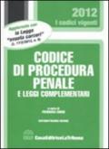 Codice di procedura penale e leggi complementari