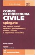 Codice di procedura civile spiegato con esempi pratici, dottrina, giurisprudenza, schemi, tabelle e appendice normativa