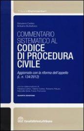 Commentario sistematico al codice di procedura civile