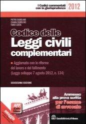 Codice delle leggi civili complementari