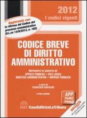 Codice breve di diritto amministrativo