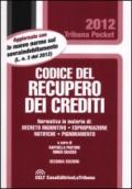 Codice del recupero dei crediti