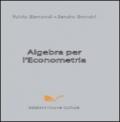 Algebra per l'econometria