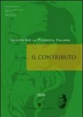 Il contributo (2010): 3