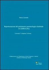 Repertoriazione del patrimonio paremiologico dialettale di Lesina (Fg)