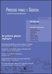 Processo penale e giustizia (2011): 6