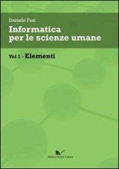 Informatica per le scienze umane: 1