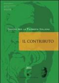 Il contributo (2011) vol. 2-3