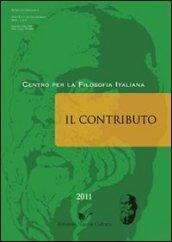 Il contributo (2011) vol. 2-3