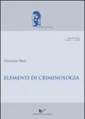 Elementi di criminologia