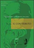 Il contributo (2012) vol. 1-2