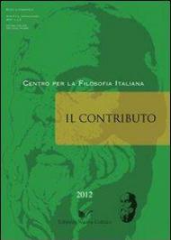 Il contributo (2012) vol. 1-2