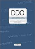 DDO. Diagnosi dei disturbi ortografici in età evolutiva. Con CD-ROM