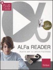 ALFa Reader Plus (KIT: libro, chiavetta USB e sintesi vocale). Ausilio per la lettura facilitata. Lettore vocale