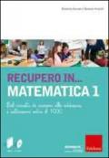 Recupero in... matematica. CD-ROM. Con libro. 1.Dal concetto di numero alle addizioni e sottrazioni