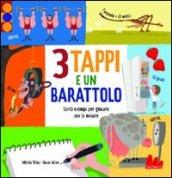 3 tappi e un barattolo