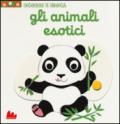 Gli animali esotici. Scorri e gioca