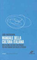 Manuale della cultura italiana