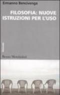 Filosofia: nuove istruzioni per l'uso