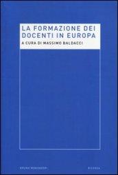 La formazione dei docenti in Europa