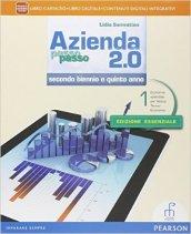 Azienda passo passo 2.0. Con Piano dei conti. Ediz. essenziale. Con e-book. Con espansione online. Per il triennio delle Scuole superiori: 1