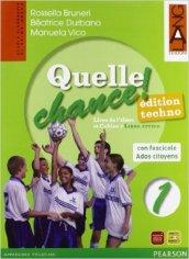 Quelle chance. Con Ados citoyens. Per la Scuola media. Con CD-ROM. Con espansione online vol.1