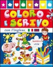 Coloro e scrivo con l'inglese