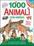 1000 animali con adesivi