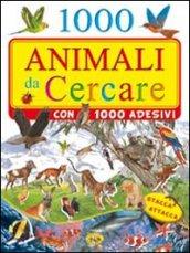 Mille animali da cercare. Con adesivi. Ediz. illustrata