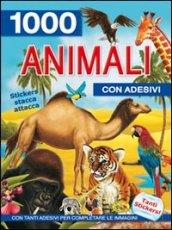 Mille animali. Con adesivi