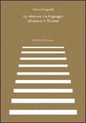 La relazione tra linguaggio ed essere in Ricoeur