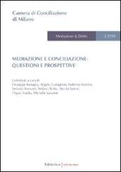 Mediazione e conciliazione. Questioni e prospettive