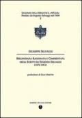 Bibliografia ragionata e commentata degli scritti su Eugenio Selvaggi (1872-1961)