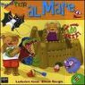 Al mare. Piccole pesti. Libro puzzle