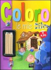 Coloro le mie fiabe. I tre porcellini. Hansel e Gretel. Ediz. illustrata. Con gadget